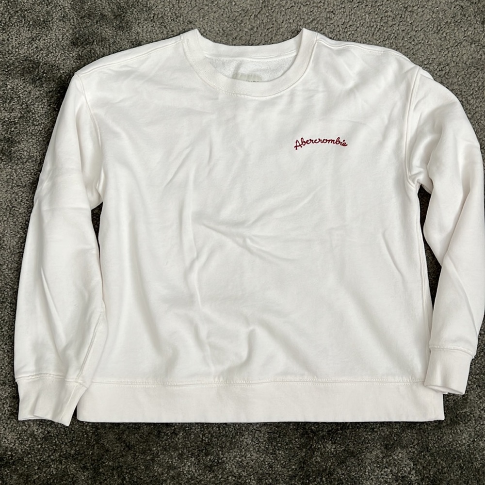 Abercrombie & Fitch White Women's Sweater